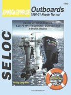 Johnson/Evinrude Outboards, 1.25-70 hp, '90-'01 Manual